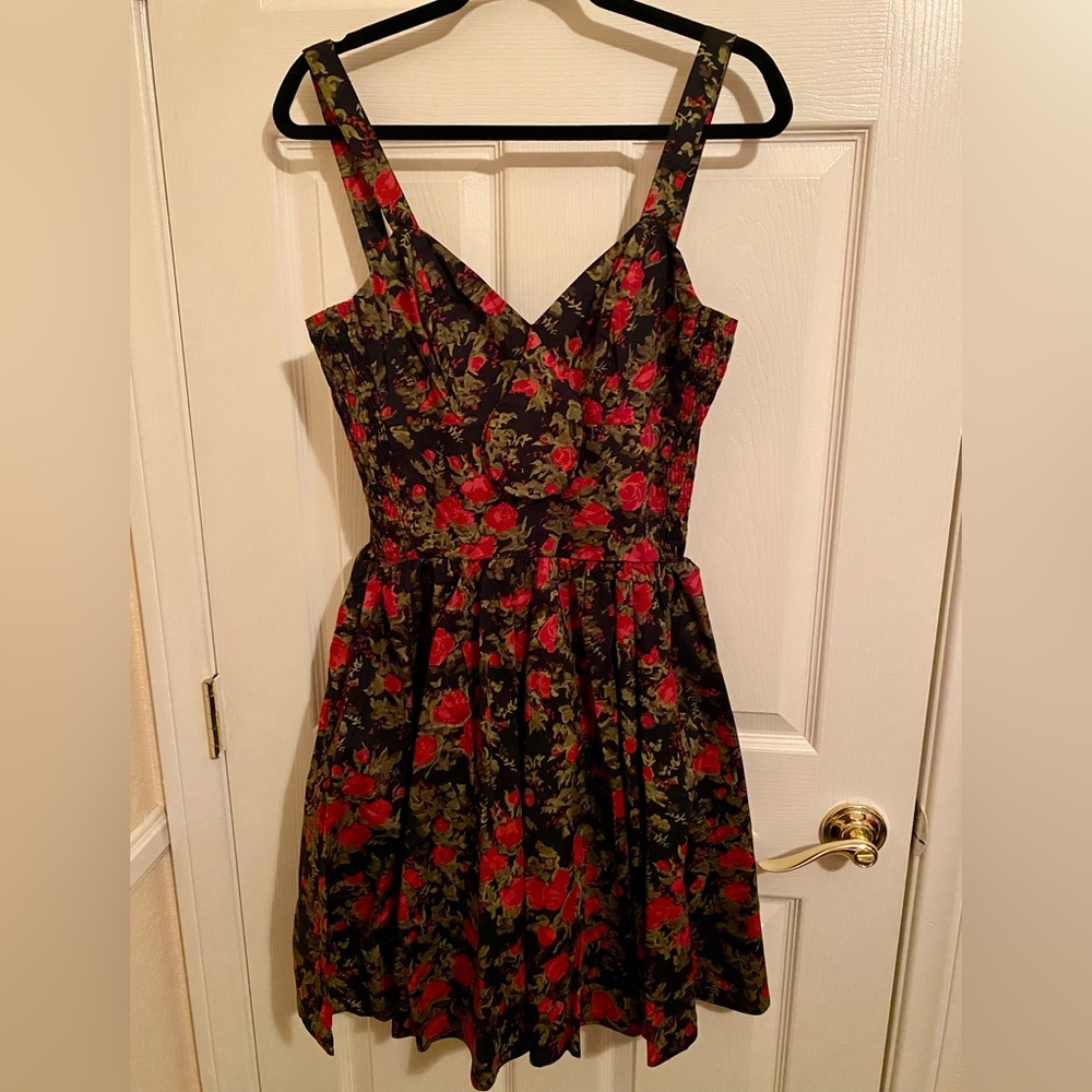 Trashy Diva Hottie Mini dress Fairytale Rose 12 NWT